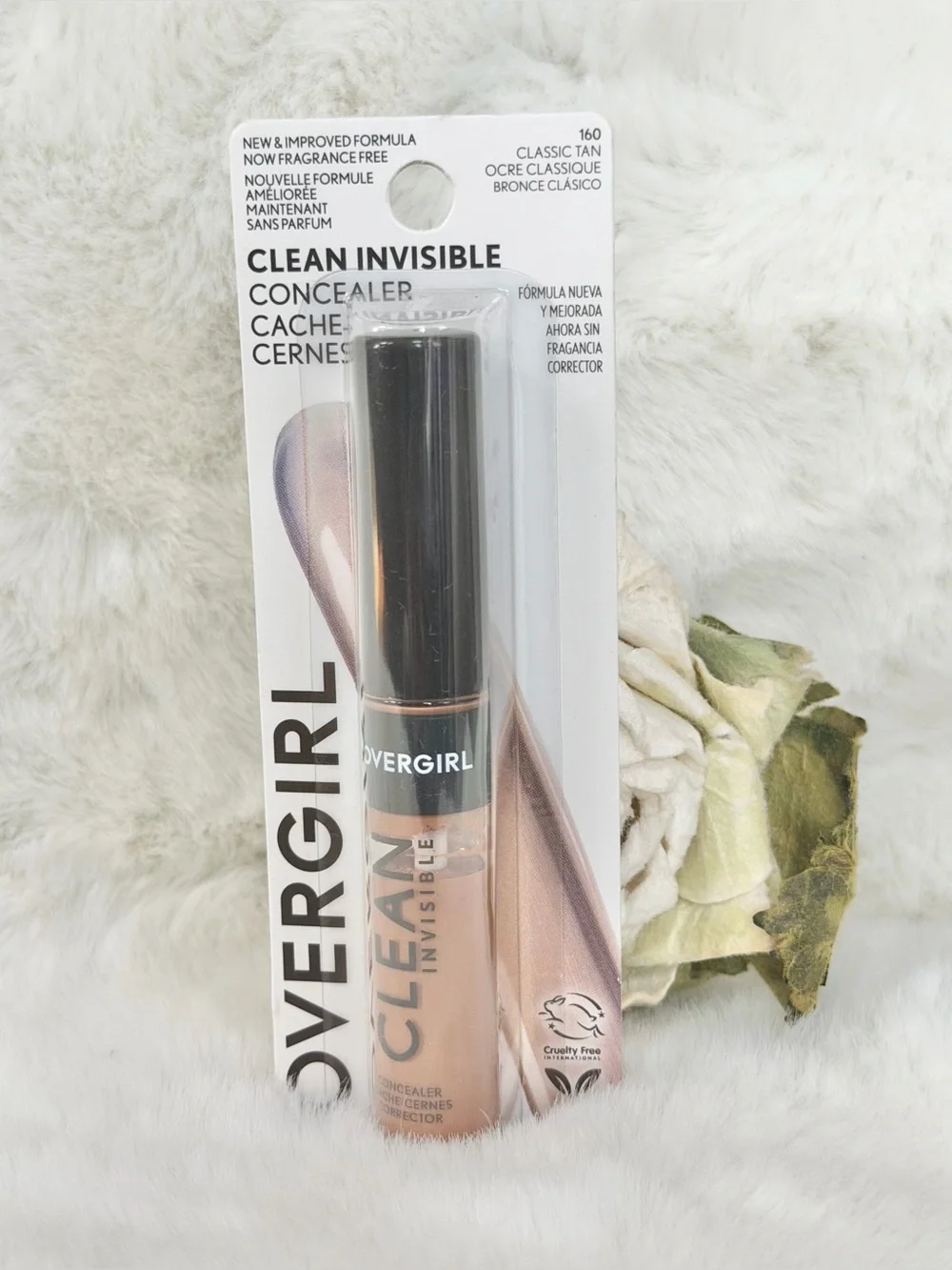 COVERGIRL Clean Invisible Concealer - Classic Tan (160)